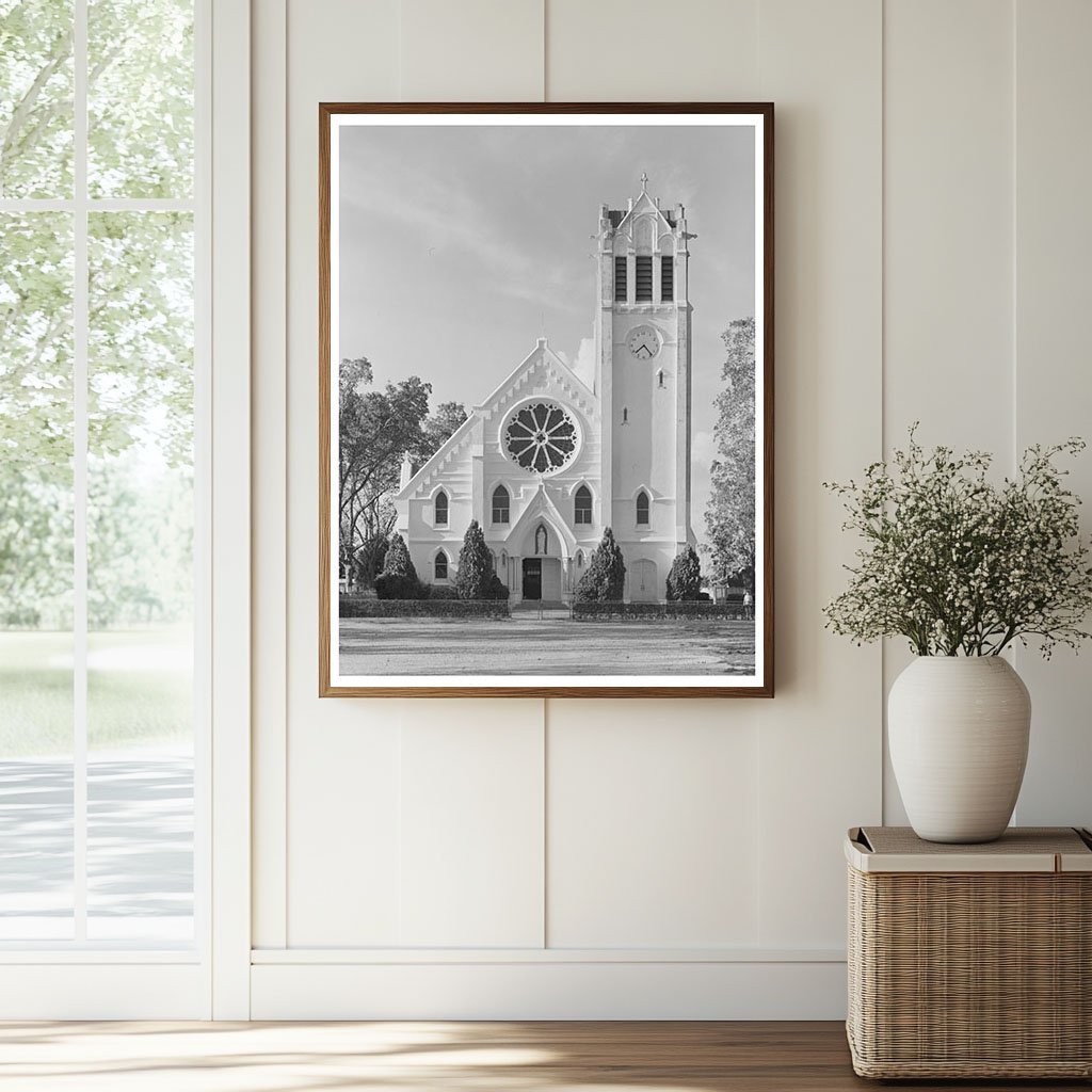 Church in Reserve Louisiana September 1938 - Available at KNOWOL