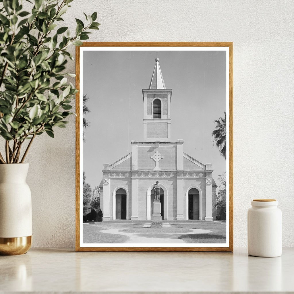 Church of St. Martin de Tours St. Martinville 1938 Photo - Available at KNOWOL