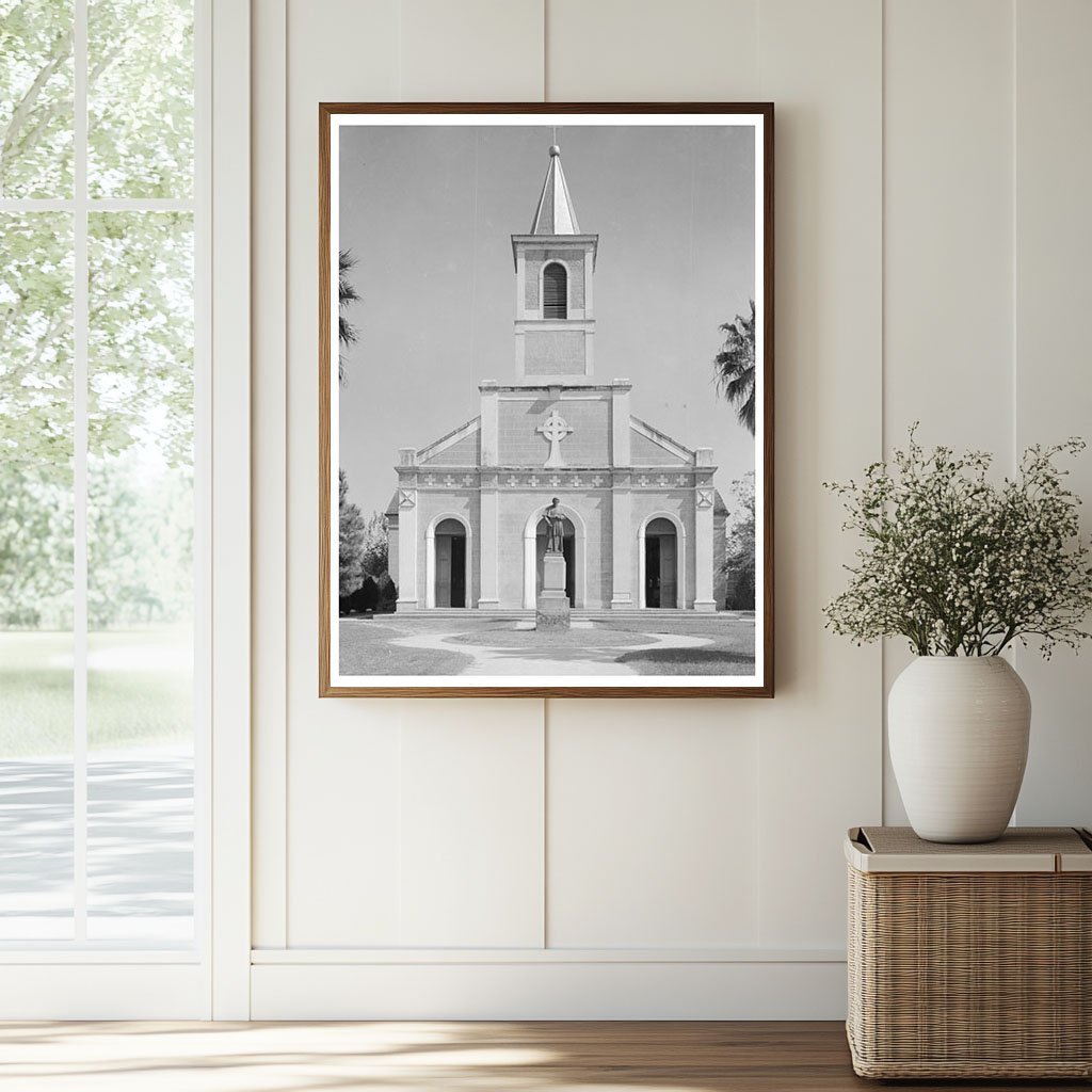 Church of St. Martin de Tours St. Martinville 1938 Photo - Available at KNOWOL