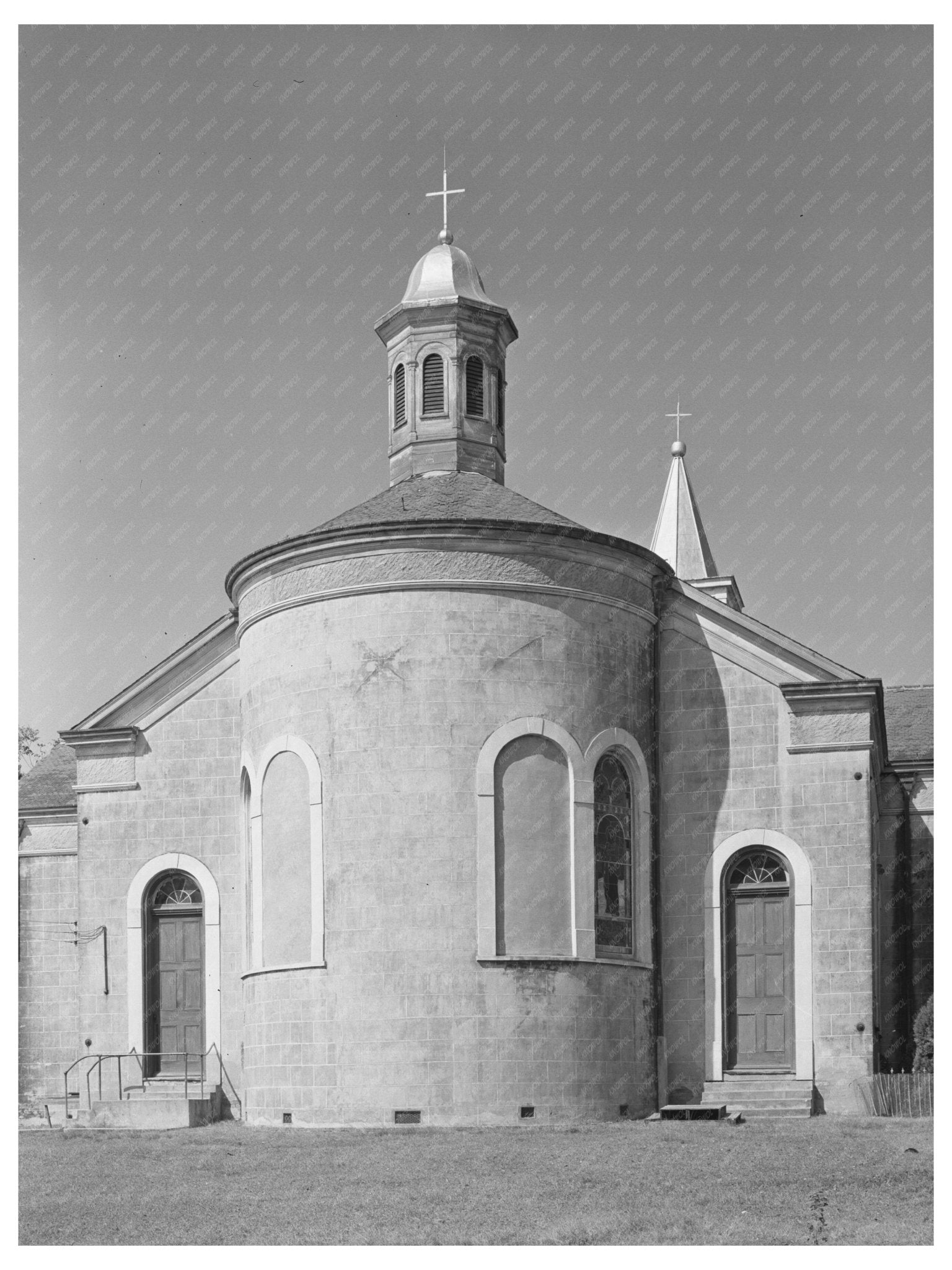 Church of St. Martin de Tours St. Martinville LA 1938 - Available at KNOWOL