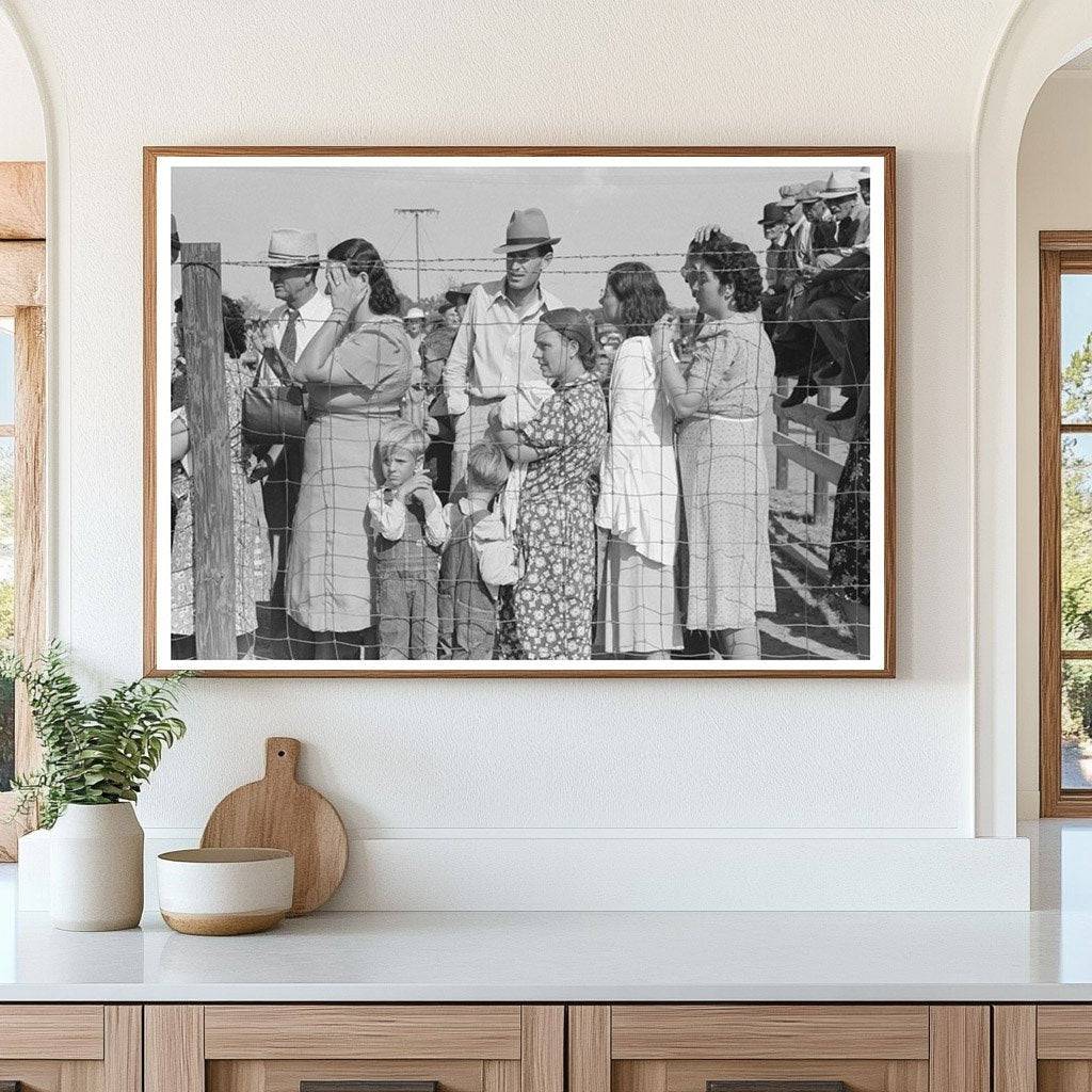 Cimarron Kansas 4 - H Club Fair Spectators August 1939 - Available at KNOWOL