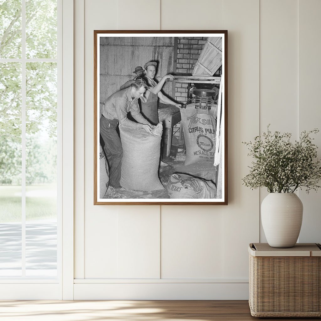 Citrus Pulp Filling at Grapefruit Canning Plant 1939 - Available at KNOWOL