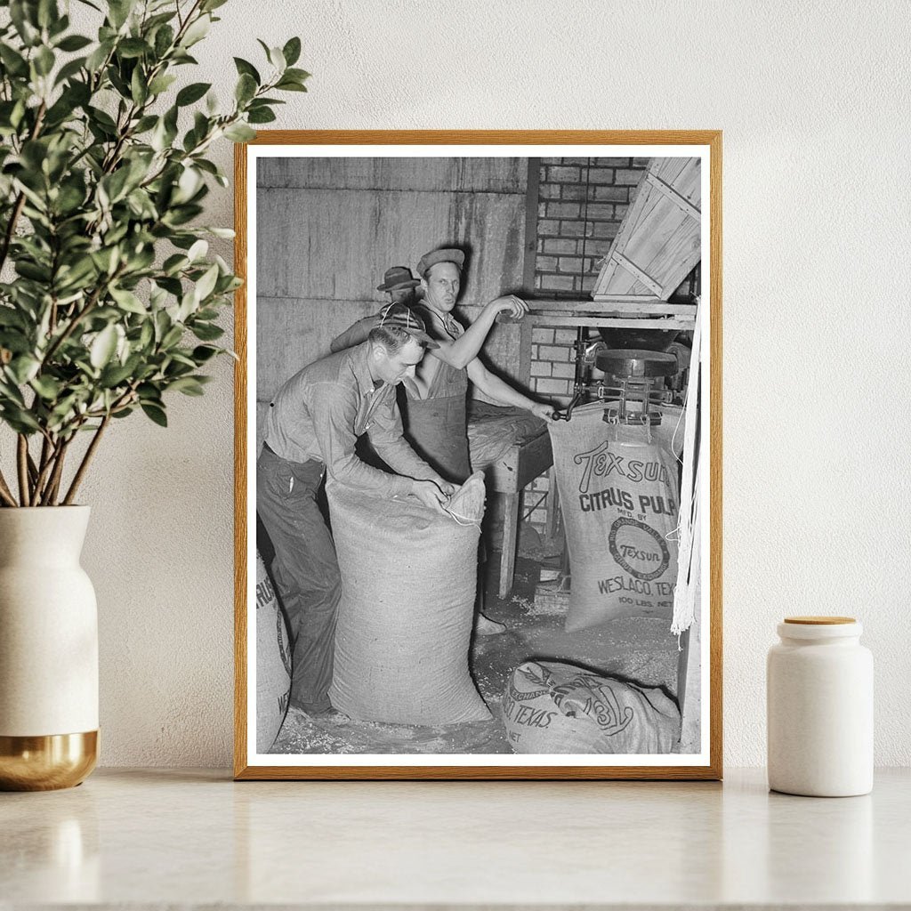 Citrus Pulp Filling at Grapefruit Canning Plant 1939 - Available at KNOWOL