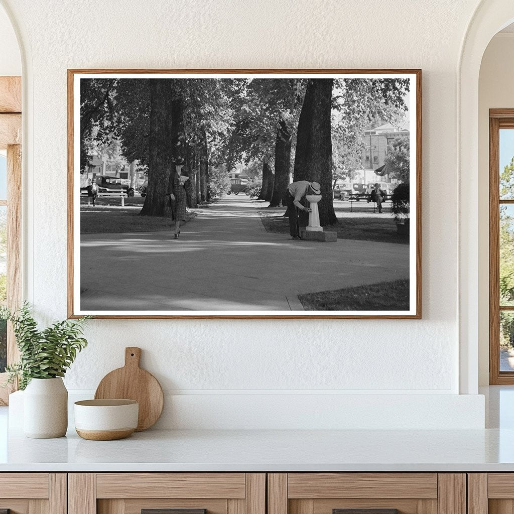 City Park Chico California June 1942 Vintage Photograph - Available at KNOWOL