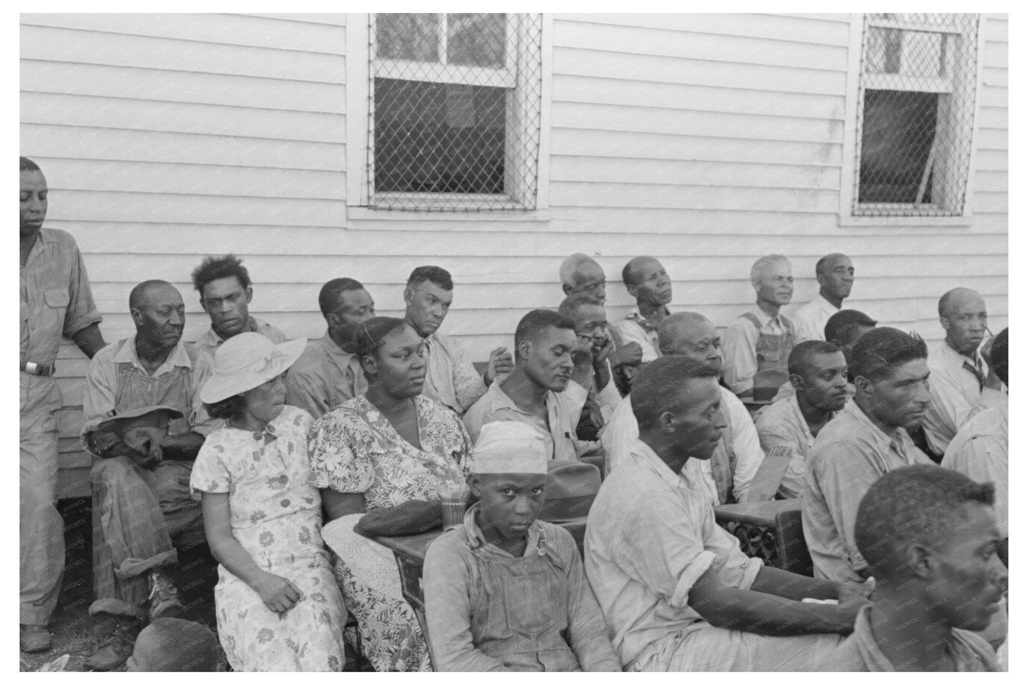 Clients at Southeast Missouri Farms August 1938 - Available at KNOWOL