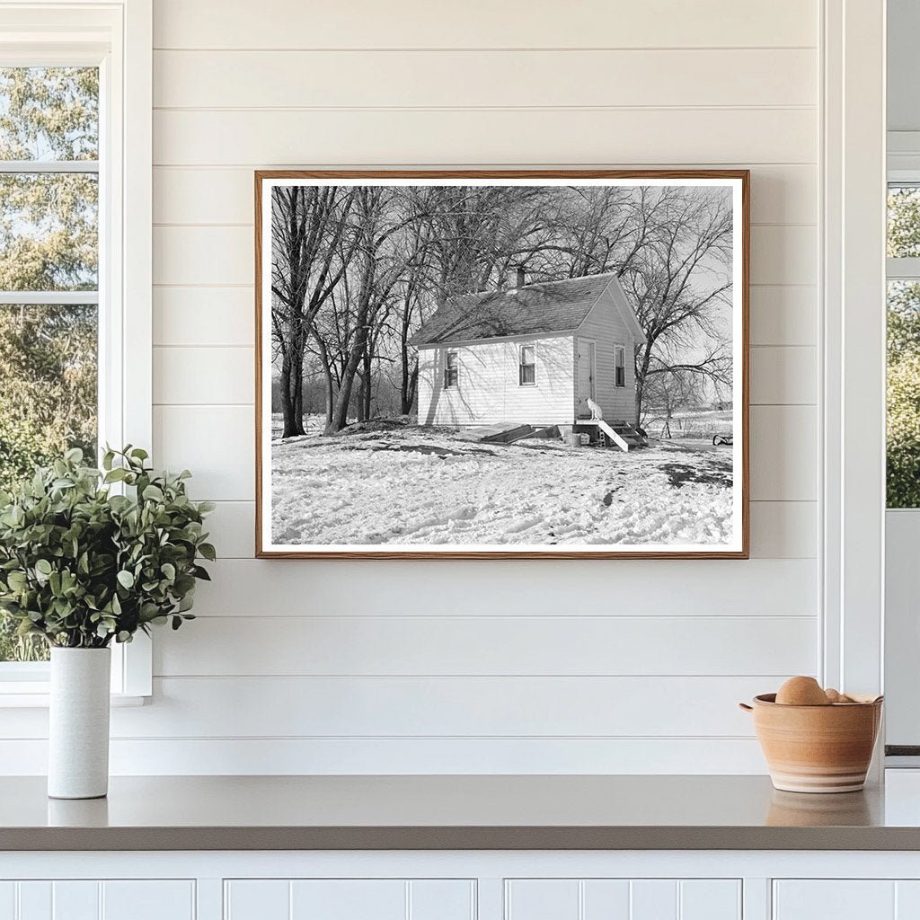 Clifford Blum Farm Home in Terril Iowa 1936 - Available at KNOWOL