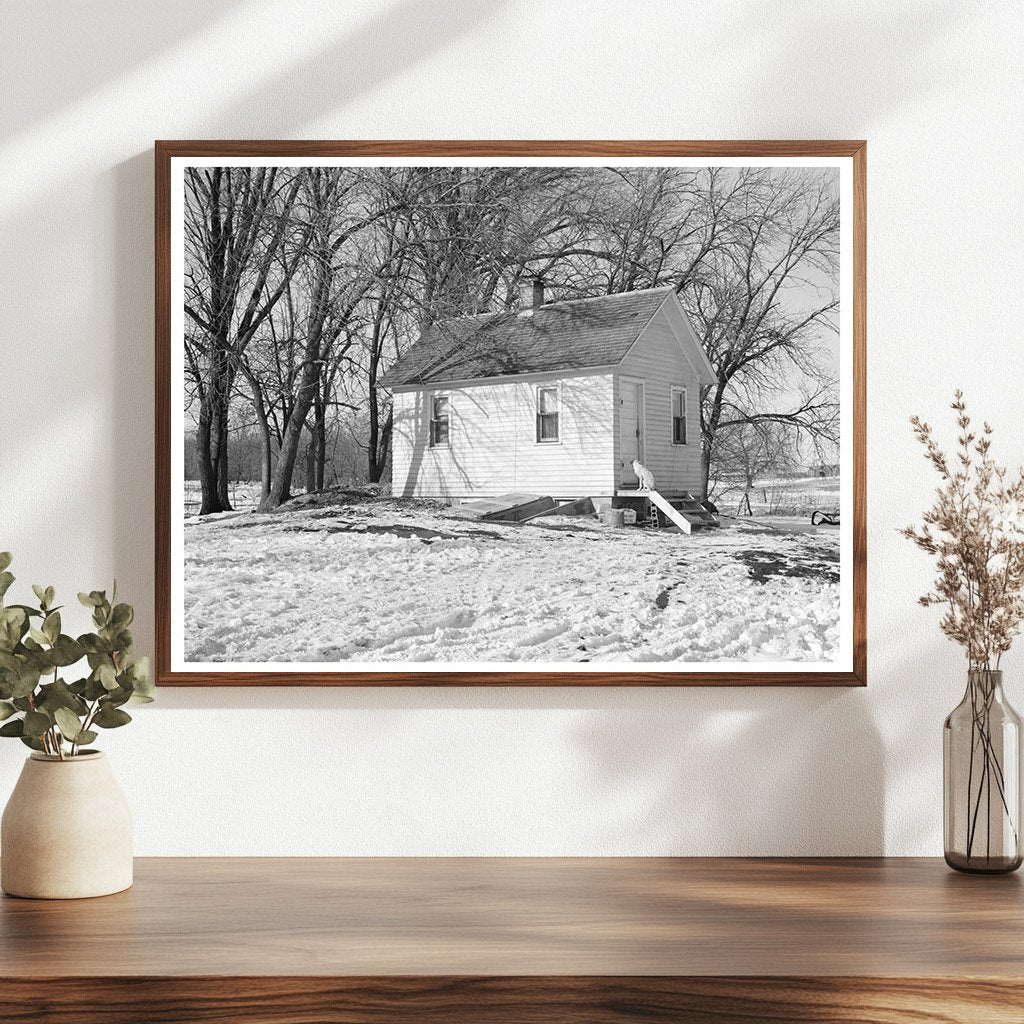 Clifford Blum Farm Home in Terril Iowa 1936 - Available at KNOWOL