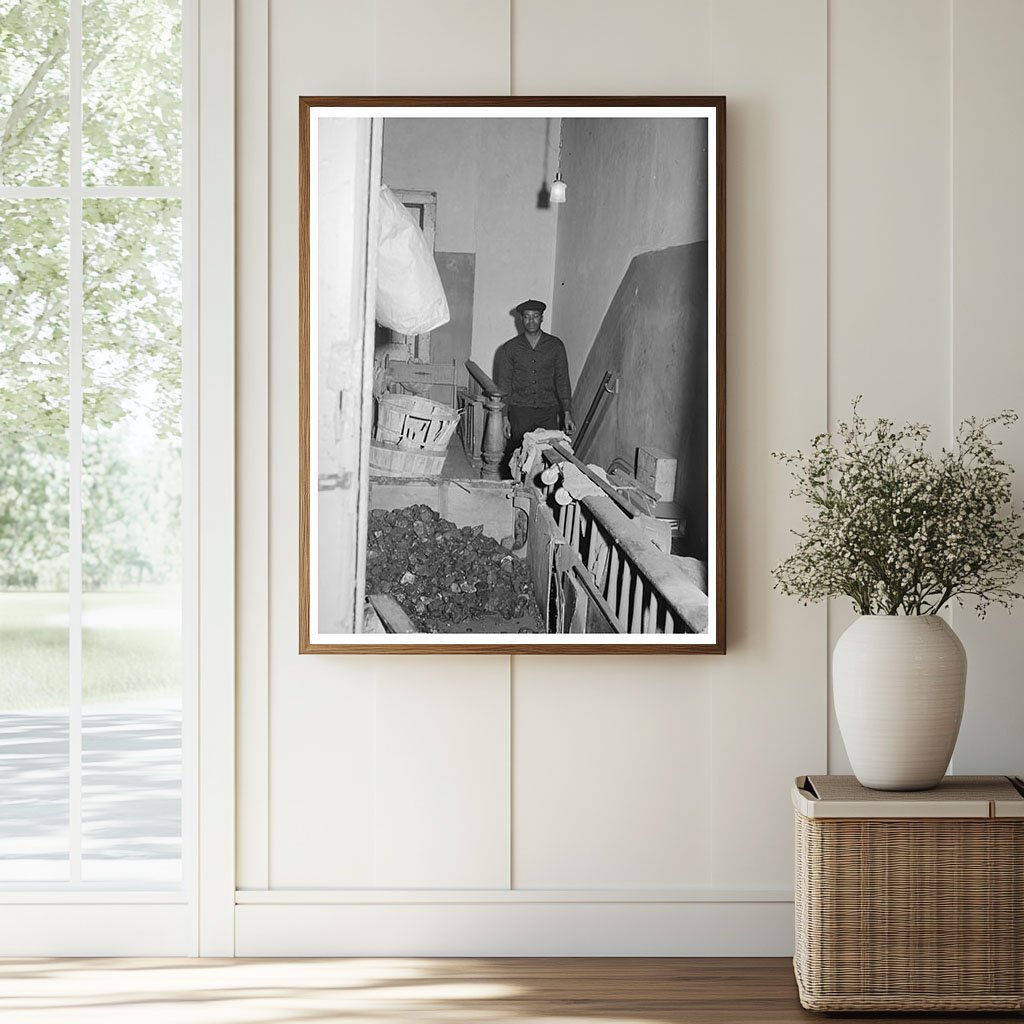 Coal Storage in Chicago Apartment Building 1941 - Available at KNOWOL