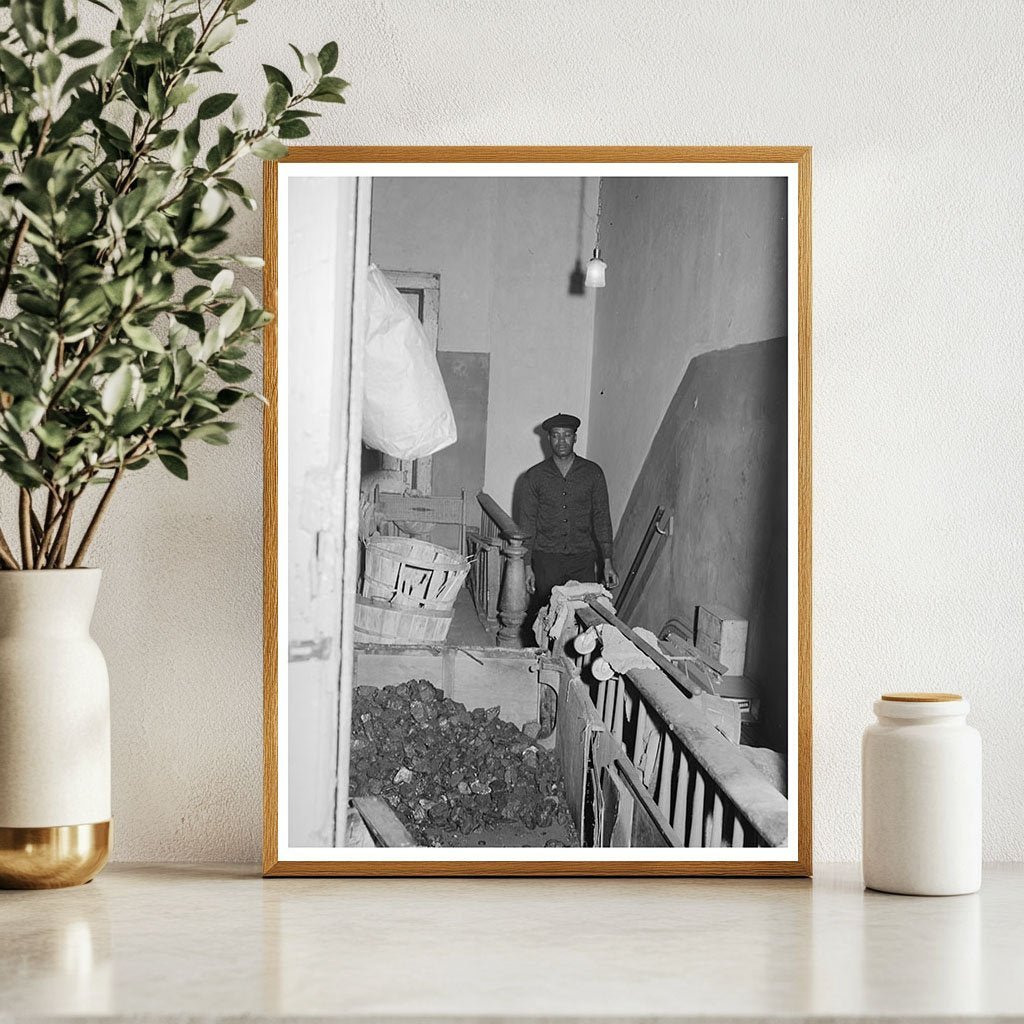 Coal Storage in Chicago Apartment Building 1941 - Available at KNOWOL