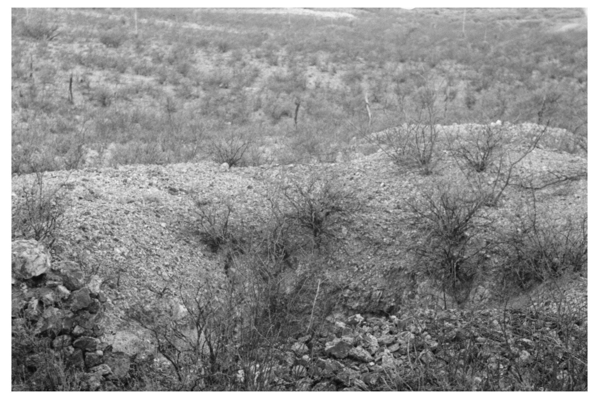 Cochise County Arizona Mining Scene April 1940 - Available at KNOWOL