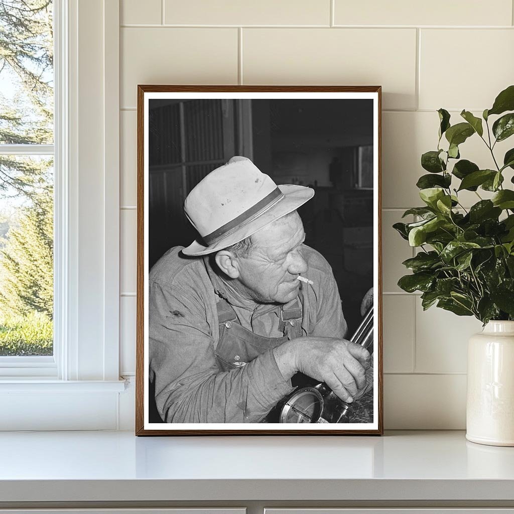 Colfax Tractor and Combine Repair Shop July 1941 - Available at KNOWOL