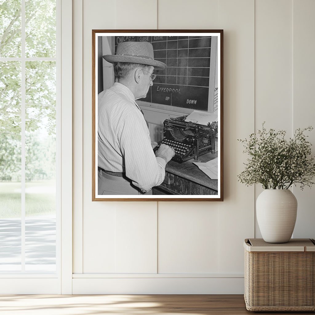 Colfax Washington Grain Broker July 1941 Image - Available at KNOWOL