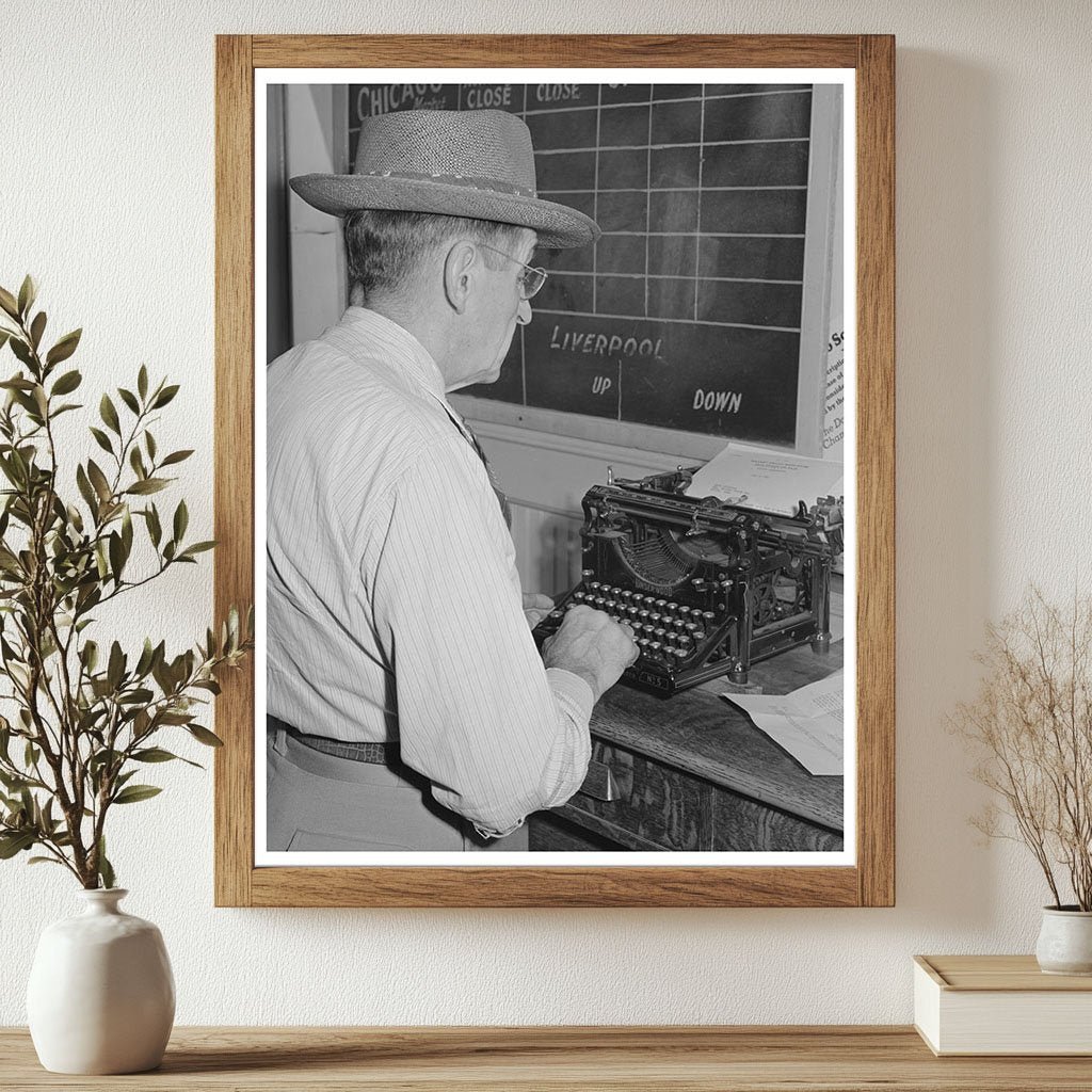 Colfax Washington Grain Broker July 1941 Image - Available at KNOWOL