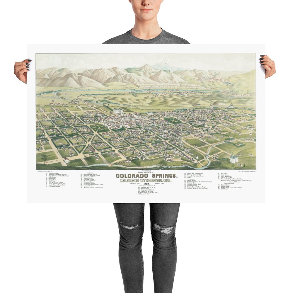 Colorado Springs, CO 1882 - Available at KNOWOL