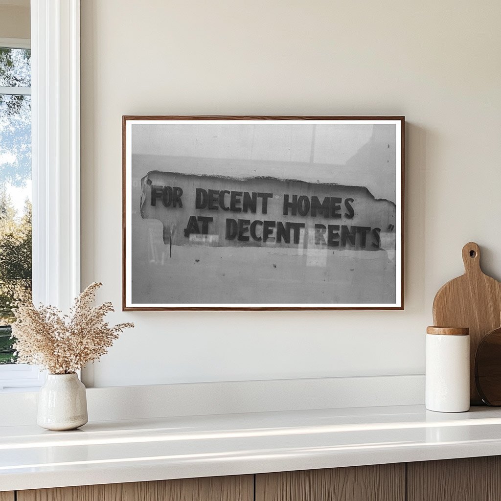 Colored Section Sign Chicago April 1941 Black and White Negative - Available at KNOWOL