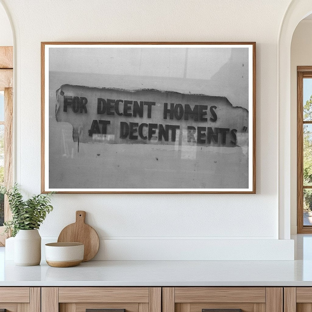 Colored Section Sign Chicago April 1941 Black and White Negative - Available at KNOWOL