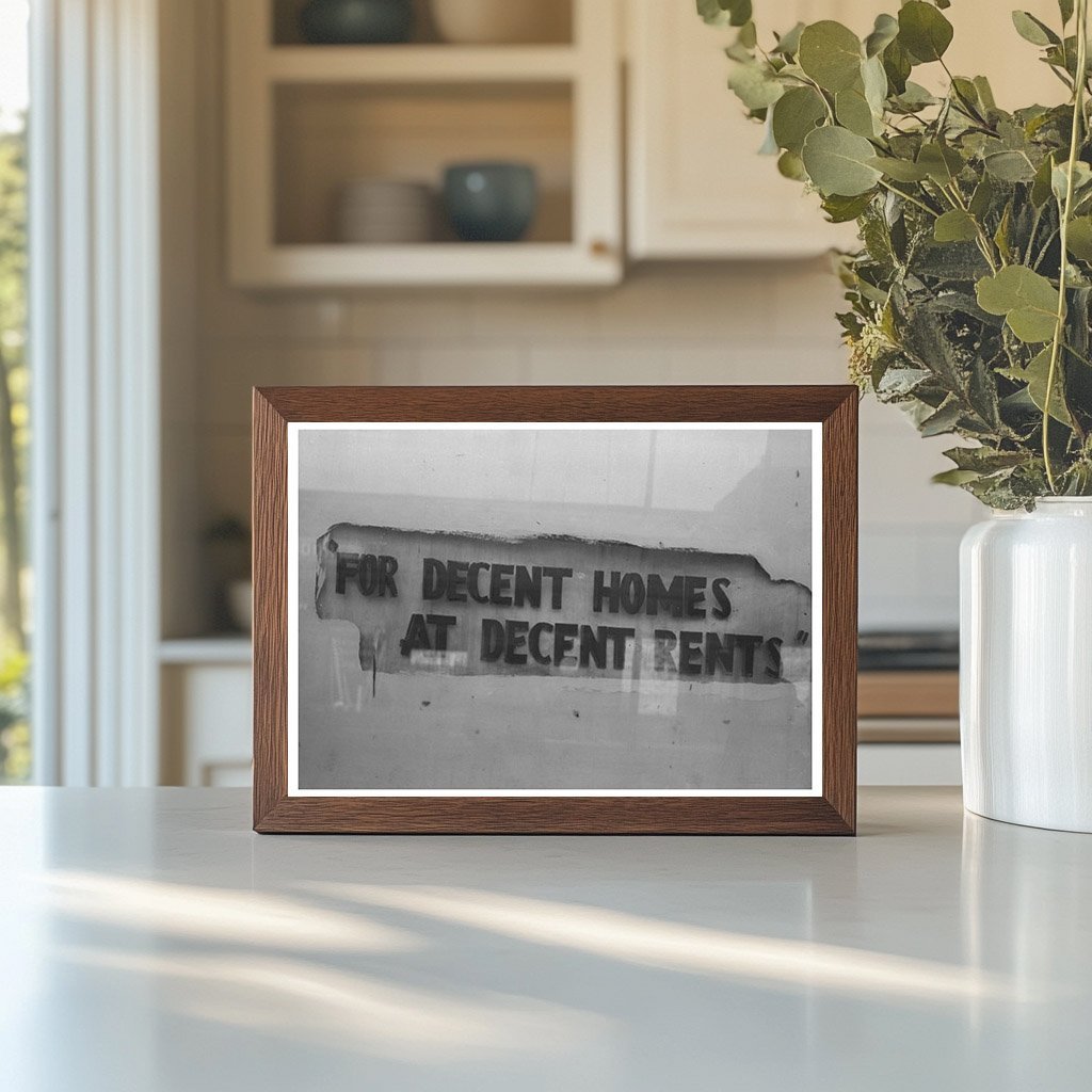 Colored Section Sign Chicago April 1941 Black and White Negative - Available at KNOWOL