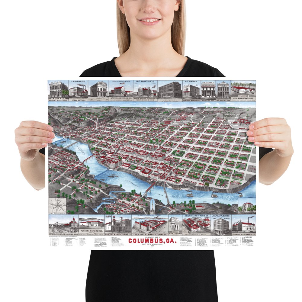 Columbus, GA 1886 - Available at KNOWOL
