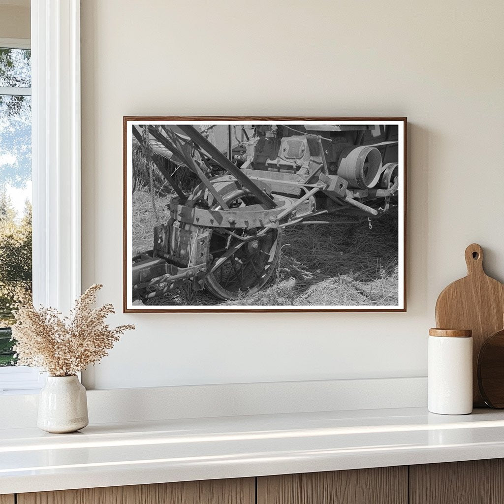 Combine Front Wheel Construction Walla Walla County 1941 - Available at KNOWOL