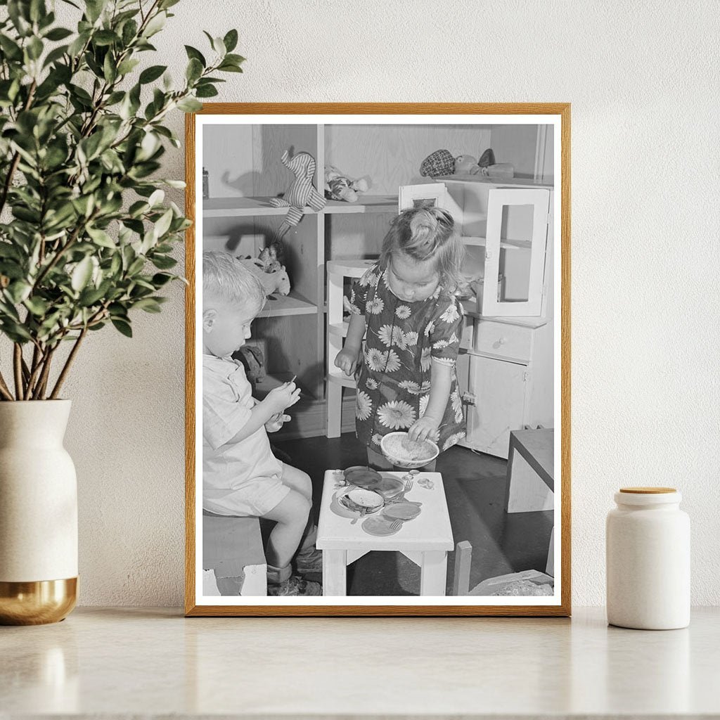 Community Nursery School for Farm Workers February 1942 - Available at KNOWOL