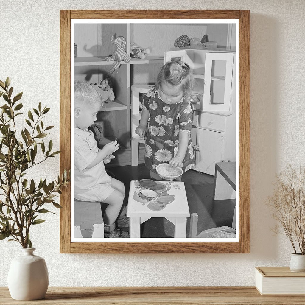 Community Nursery School for Farm Workers February 1942 - Available at KNOWOL