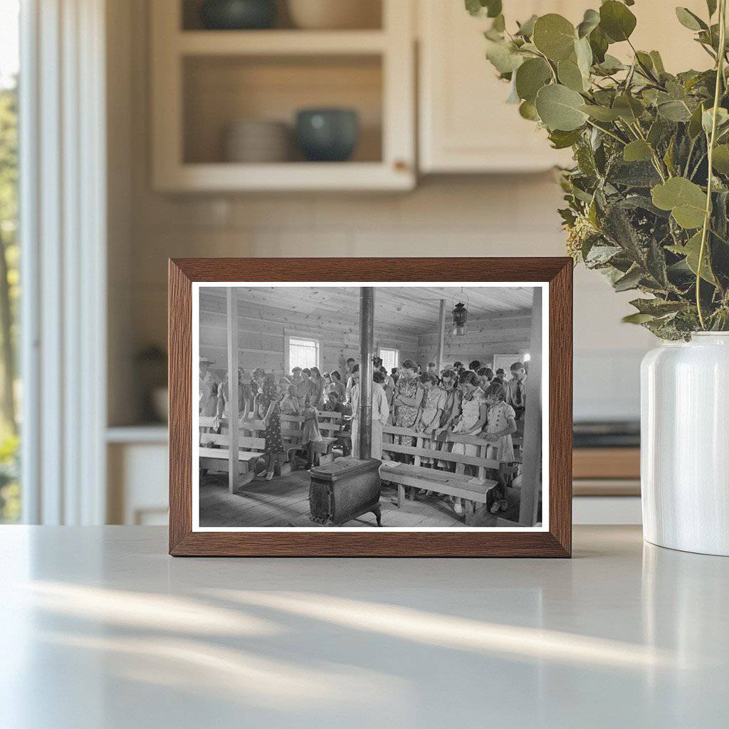 Community Sing Event in Pie Town New Mexico 1940 - Available at KNOWOL