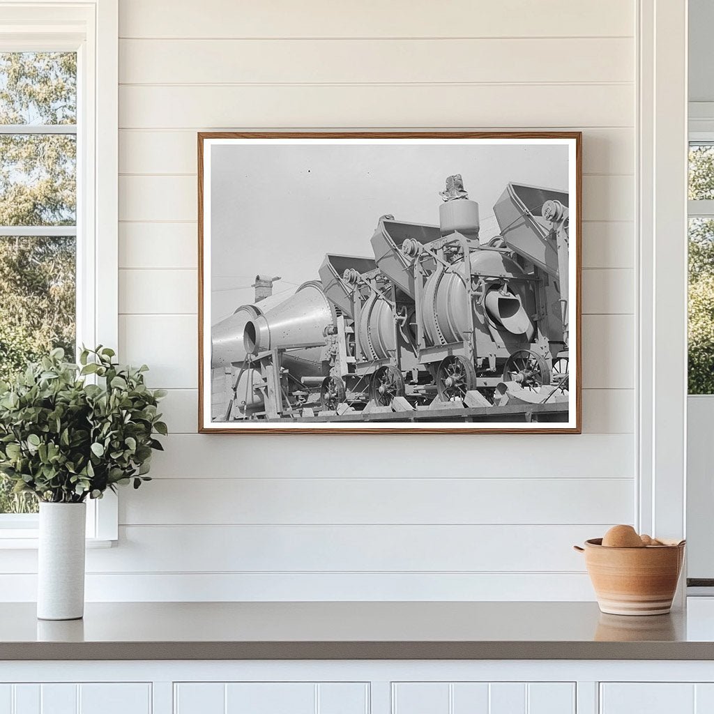 Concrete Miners on Railroad Car Eagle Pass Texas 1939 - Available at KNOWOL