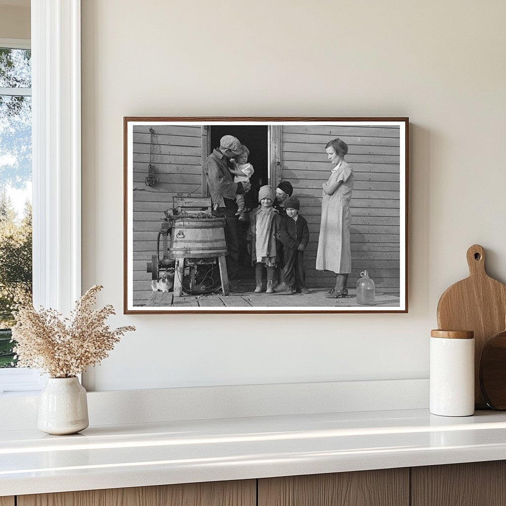 Cook Family Farm in Little Sioux Township Iowa 1936 - Available at KNOWOL