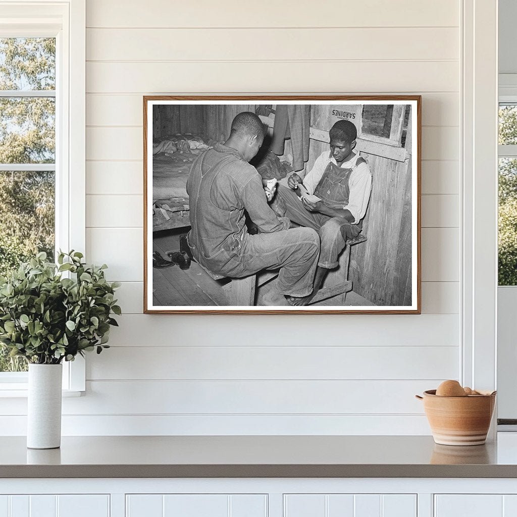 Coon - Can Game in Bunkhouse April 1939 Louisiana - Available at KNOWOL