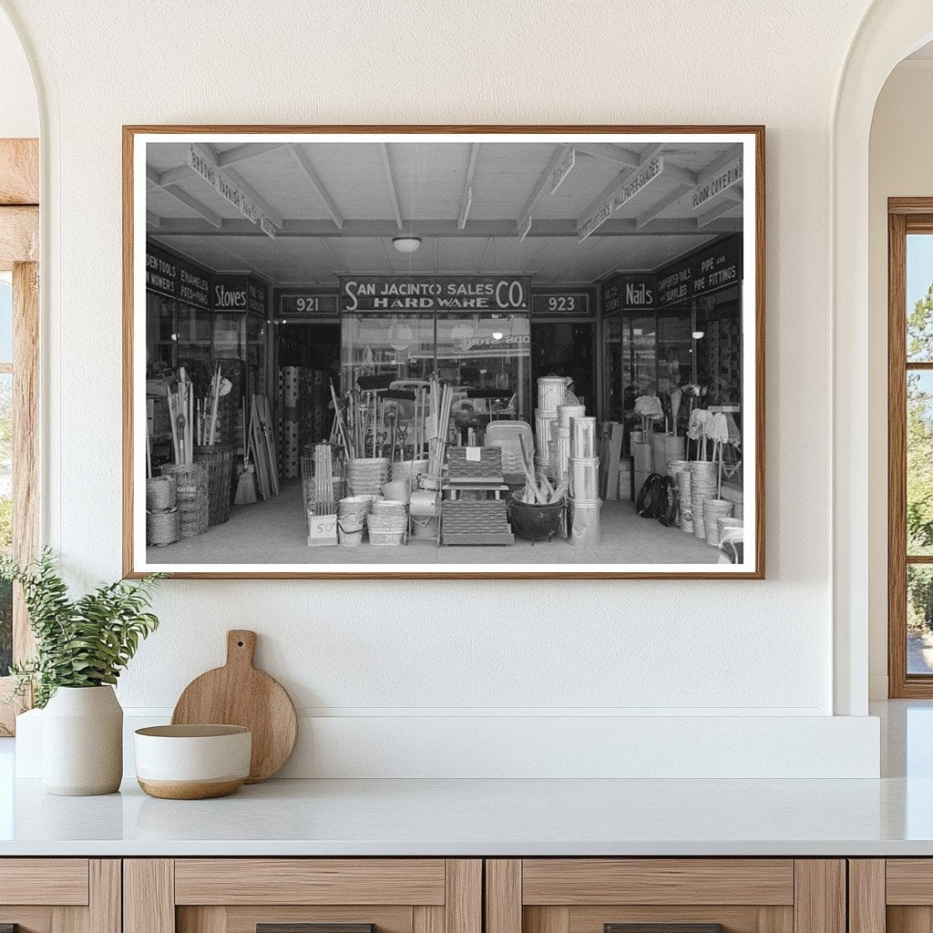 Corpus Christi Hardware Store Front February 1939 - Available at KNOWOL