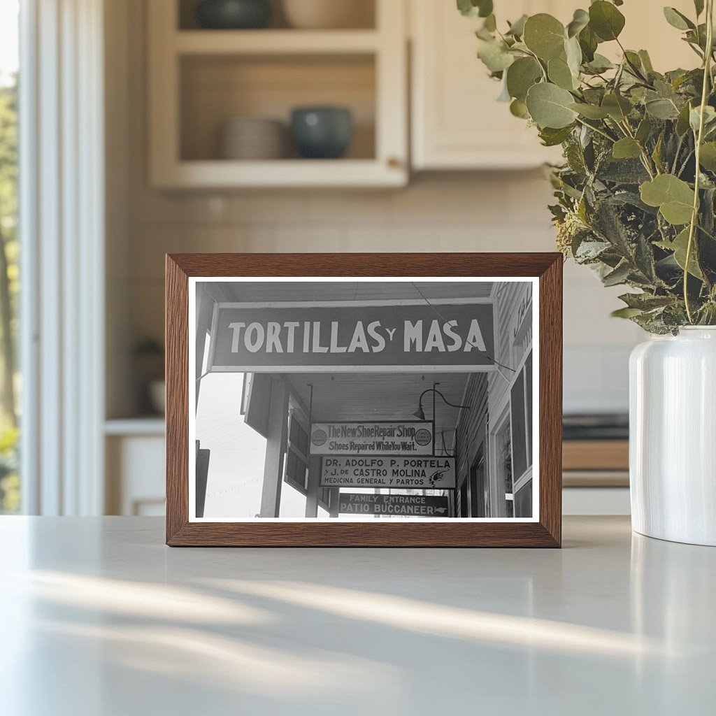 Corpus Christi Texas Balcony Signs February 1939 - Available at KNOWOL
