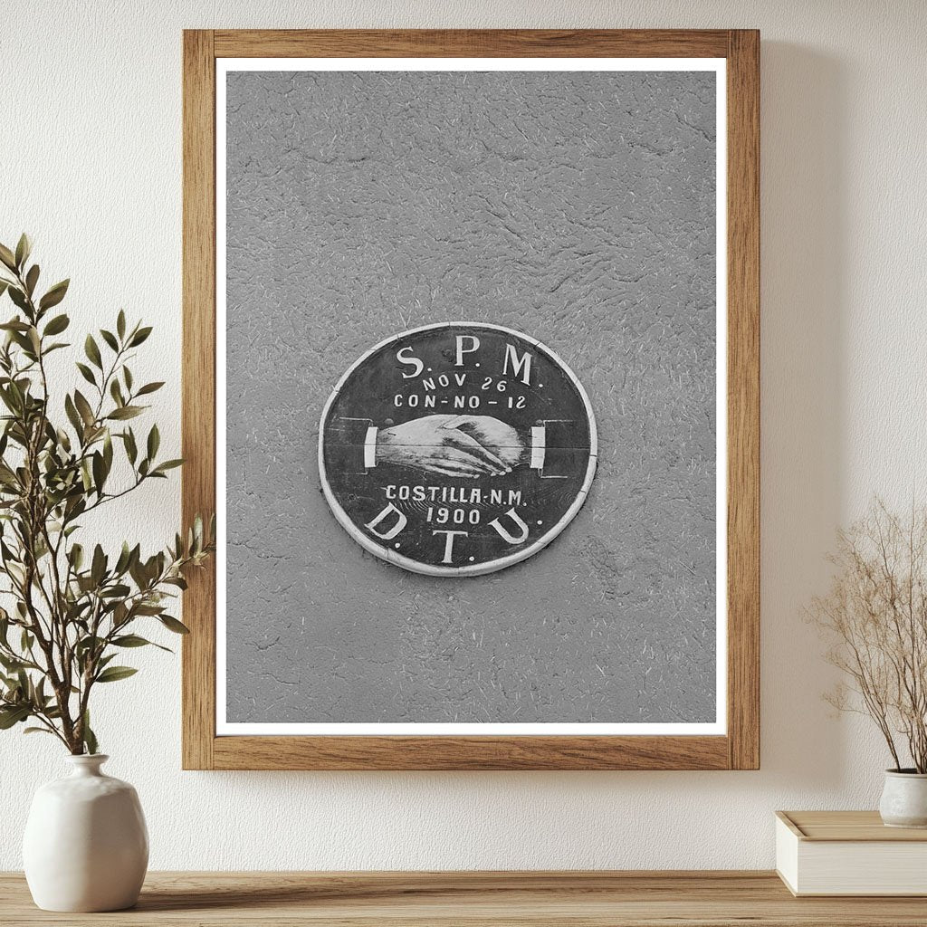 Costilla New Mexico Lodge Hall Insignia July 1940 - Available at KNOWOL