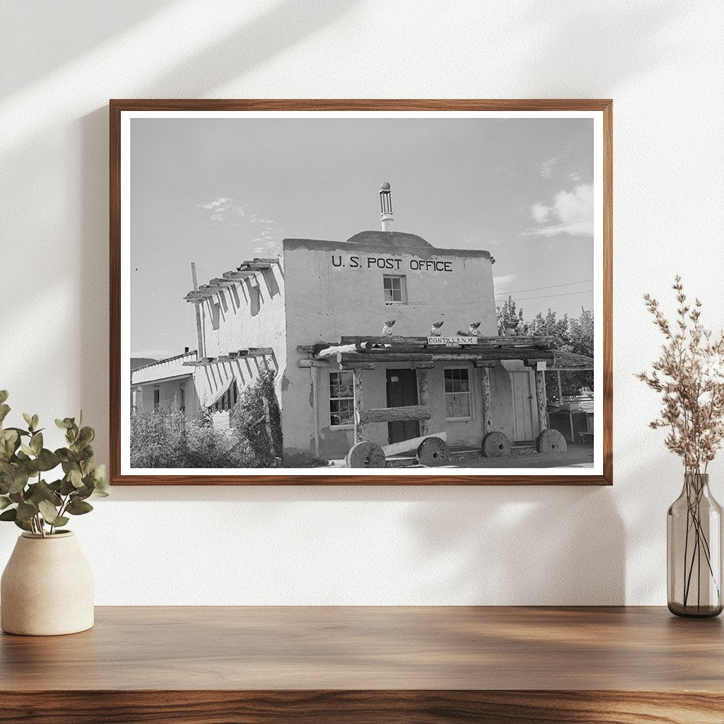Costilla New Mexico Post Office September 1939 Image - Available at KNOWOL