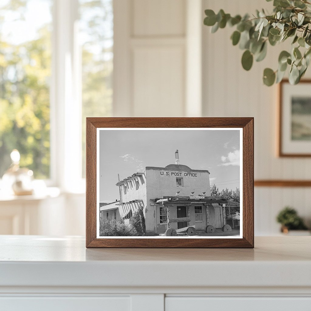 Costilla New Mexico Post Office September 1939 Image - Available at KNOWOL