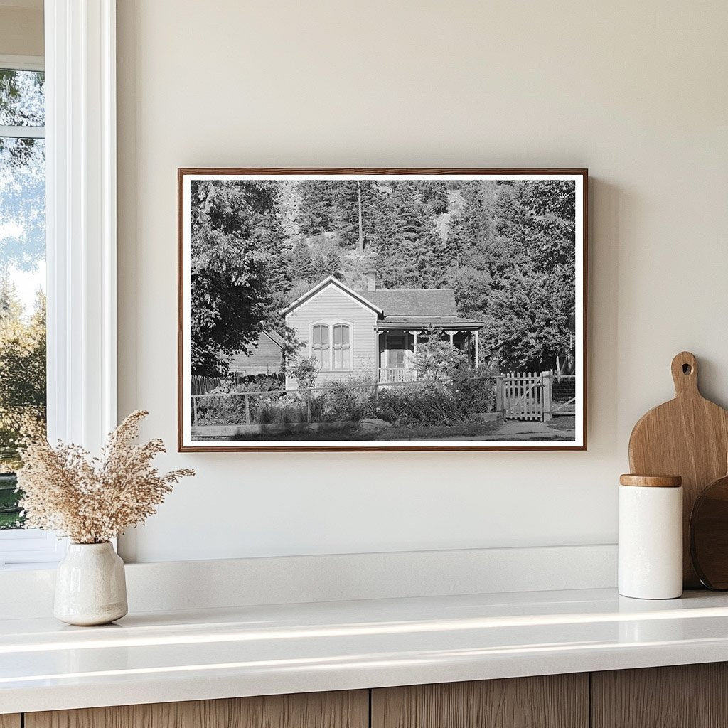 Cottage Home in Ouray Colorado September 1940 - Available at KNOWOL