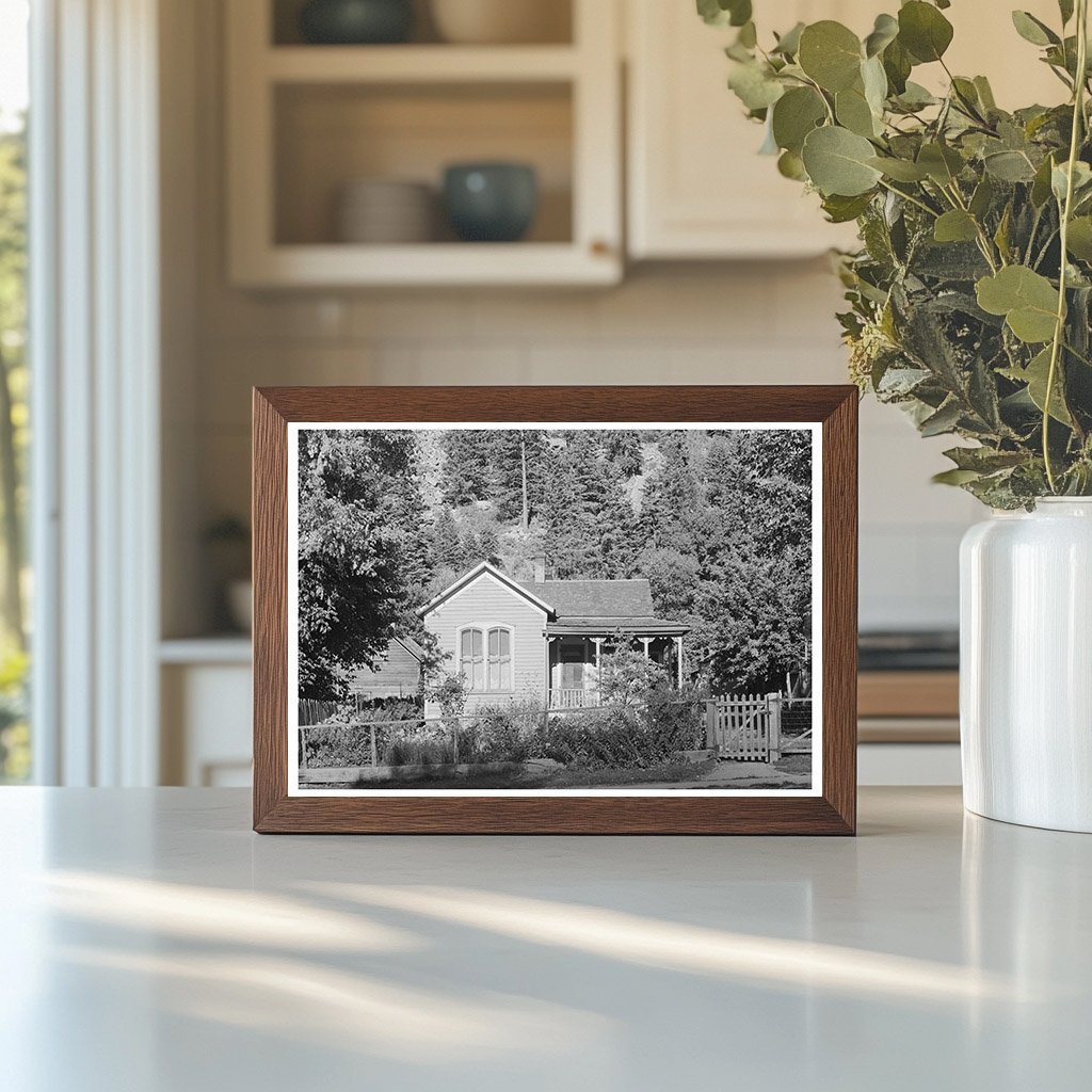 Cottage Home in Ouray Colorado September 1940 - Available at KNOWOL
