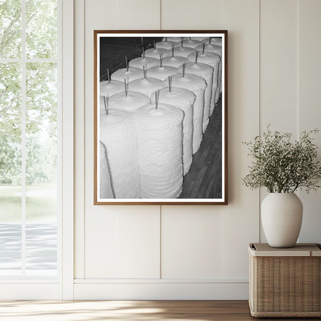 Cotton Bats Production at Laurel Cotton Mills 1939 - Available at KNOWOL