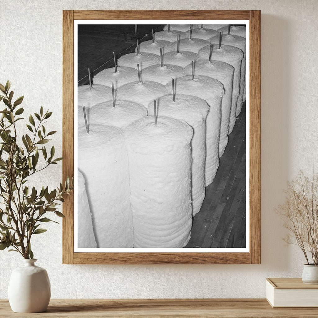 Cotton Bats Production at Laurel Cotton Mills 1939 - Available at KNOWOL