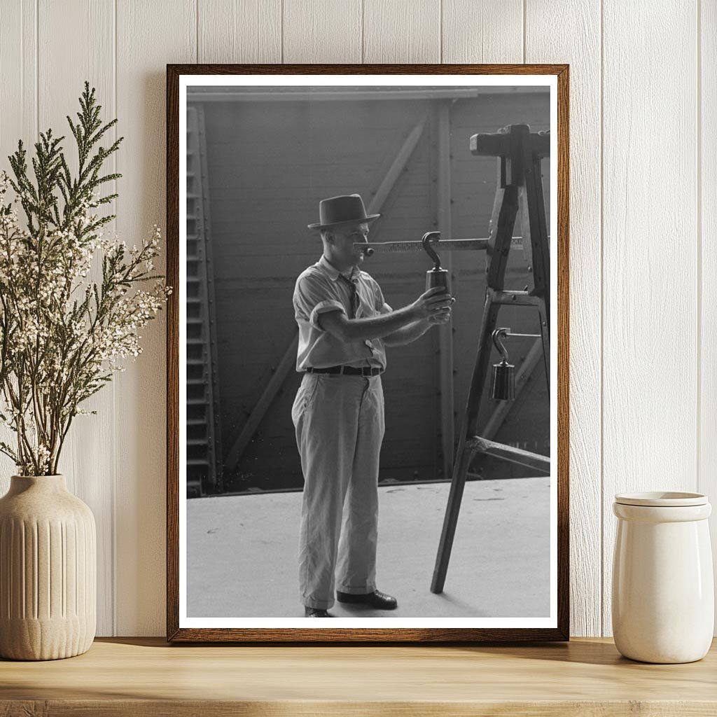 Cotton Compress Operations Houston Texas October 1939 - Available at KNOWOL