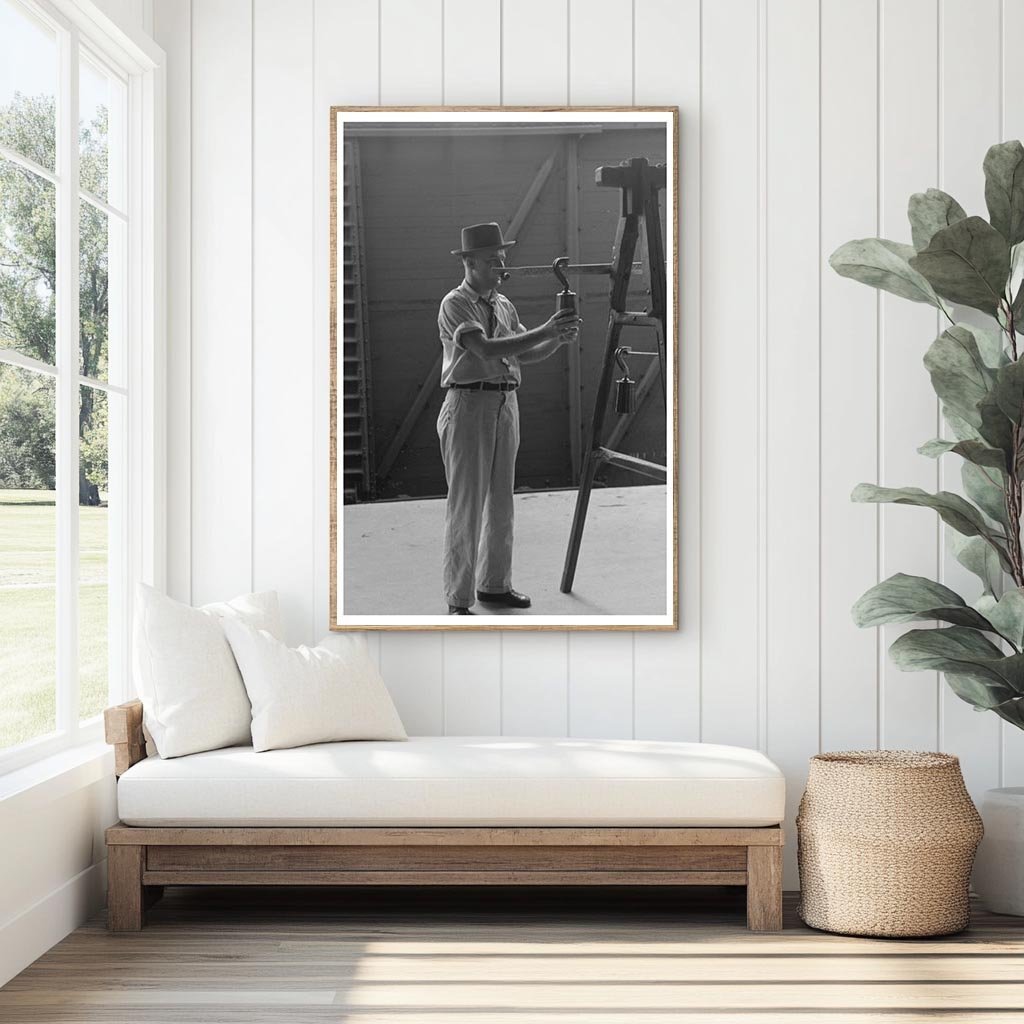 Cotton Compress Operations Houston Texas October 1939 - Available at KNOWOL