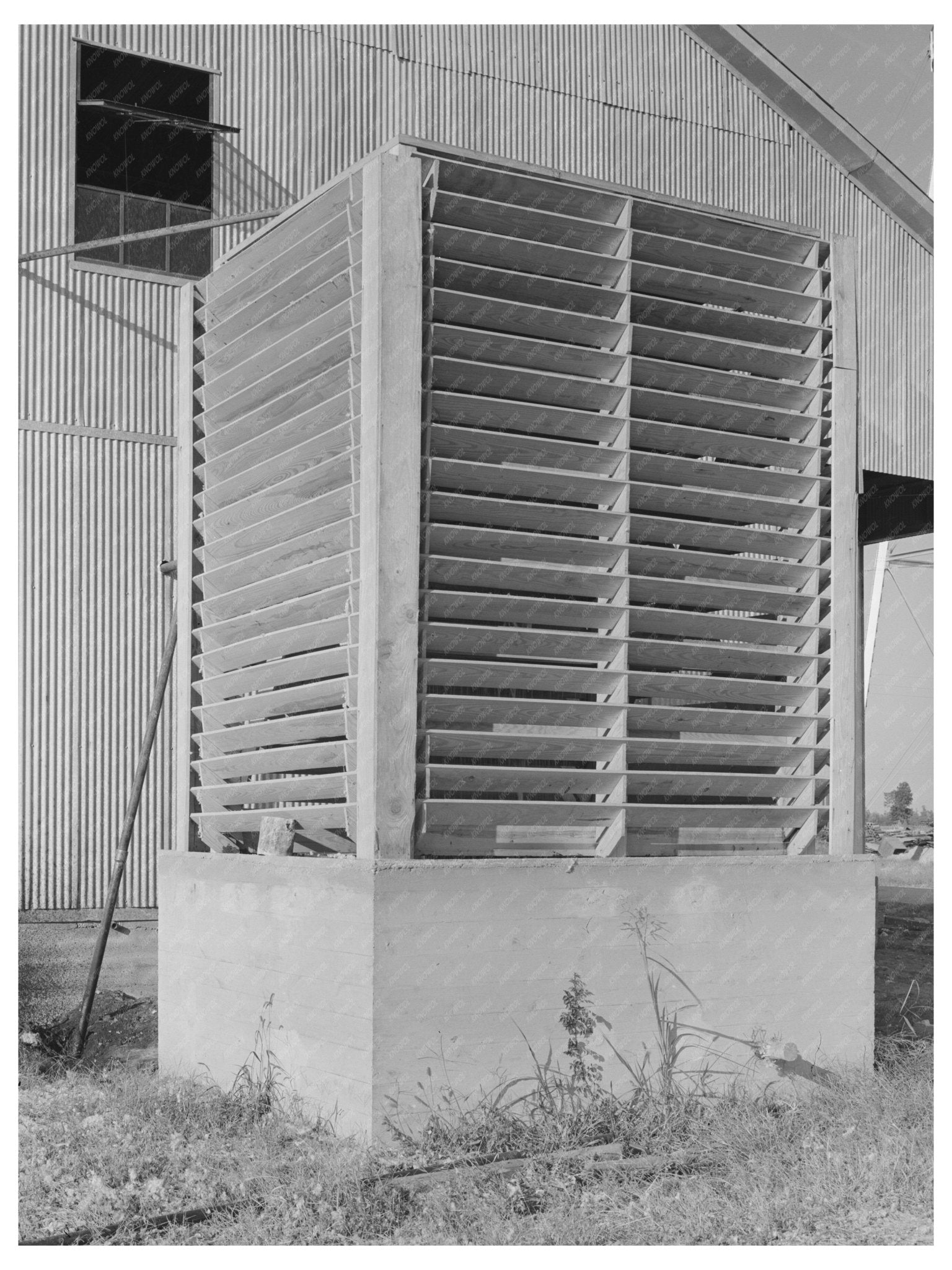 Cotton Gin Machinery at Lake Dick Arkansas 1938 - Available at KNOWOL