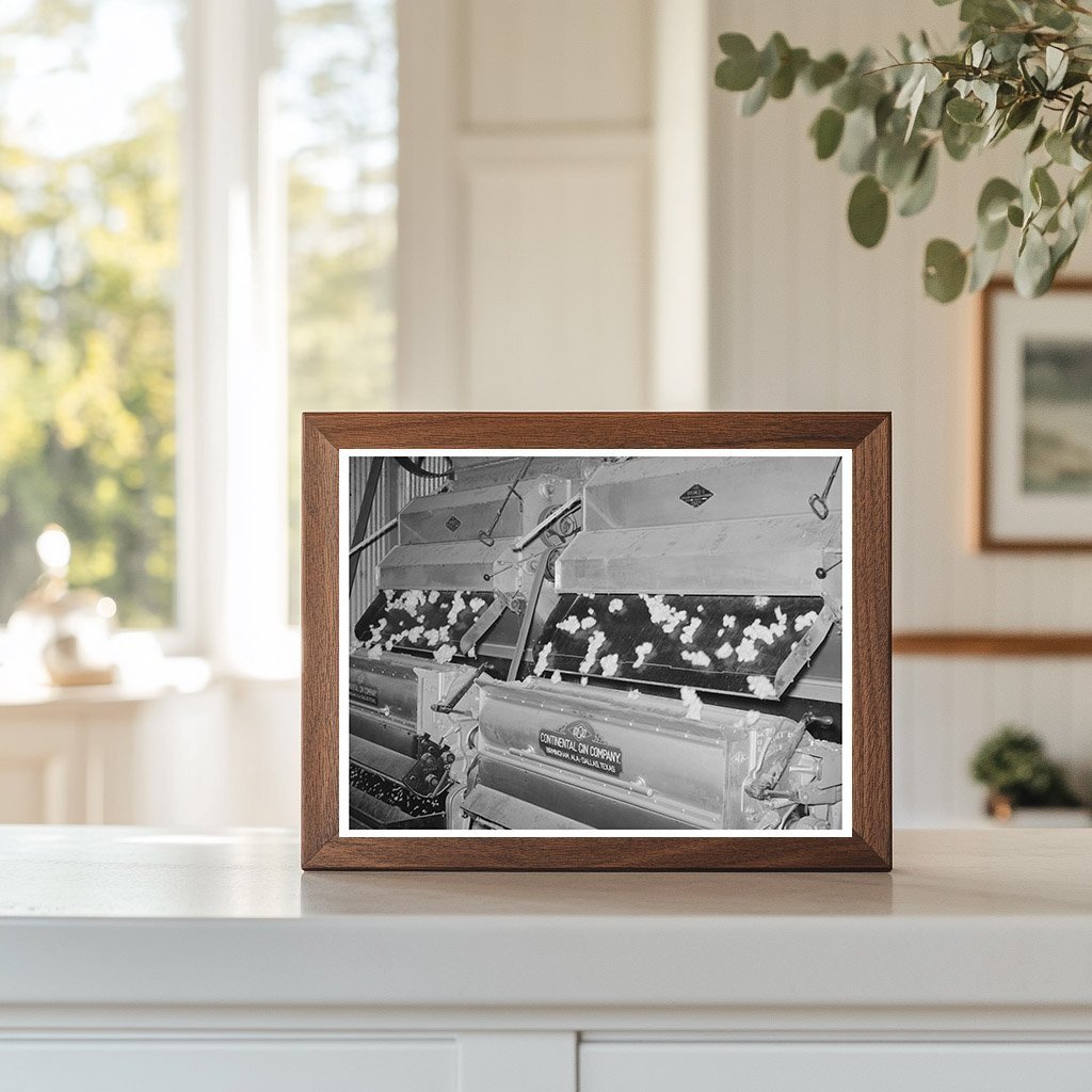 Cotton Ginning at Lake Dick Project Arkansas 1938 - Available at KNOWOL