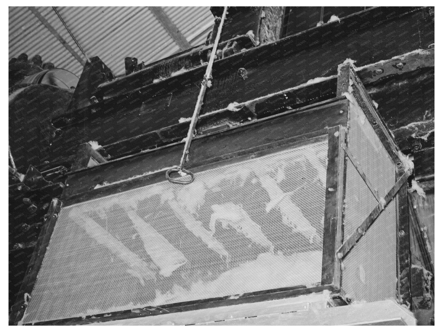 Cotton Ginning Process at Lake Dick Project 1938 - Available at KNOWOL