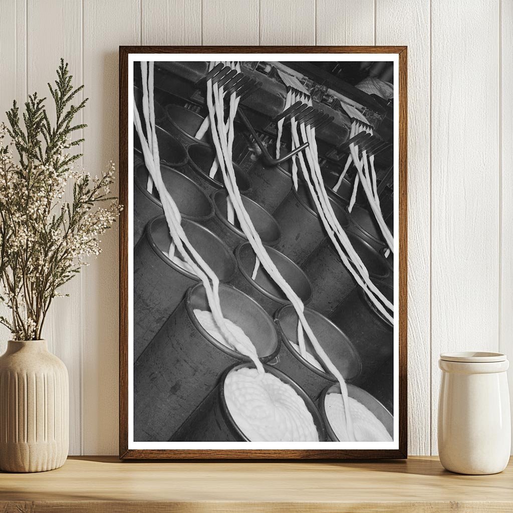 Cotton Rope Processing at Laurel Cotton Mills 1939 - Available at KNOWOL