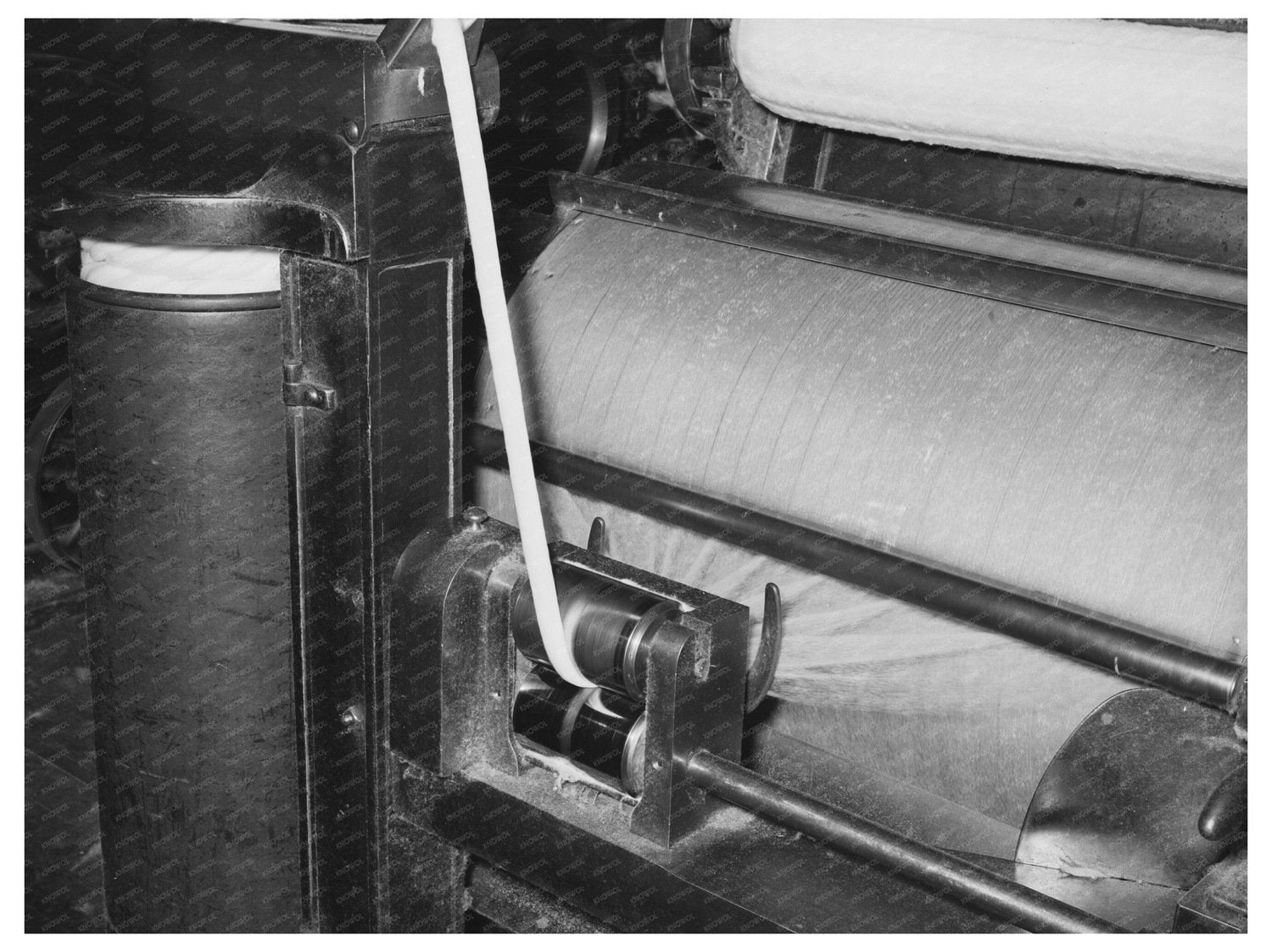 Cotton Rope Production at Laurel Mills Mississippi 1939 - Available at KNOWOL