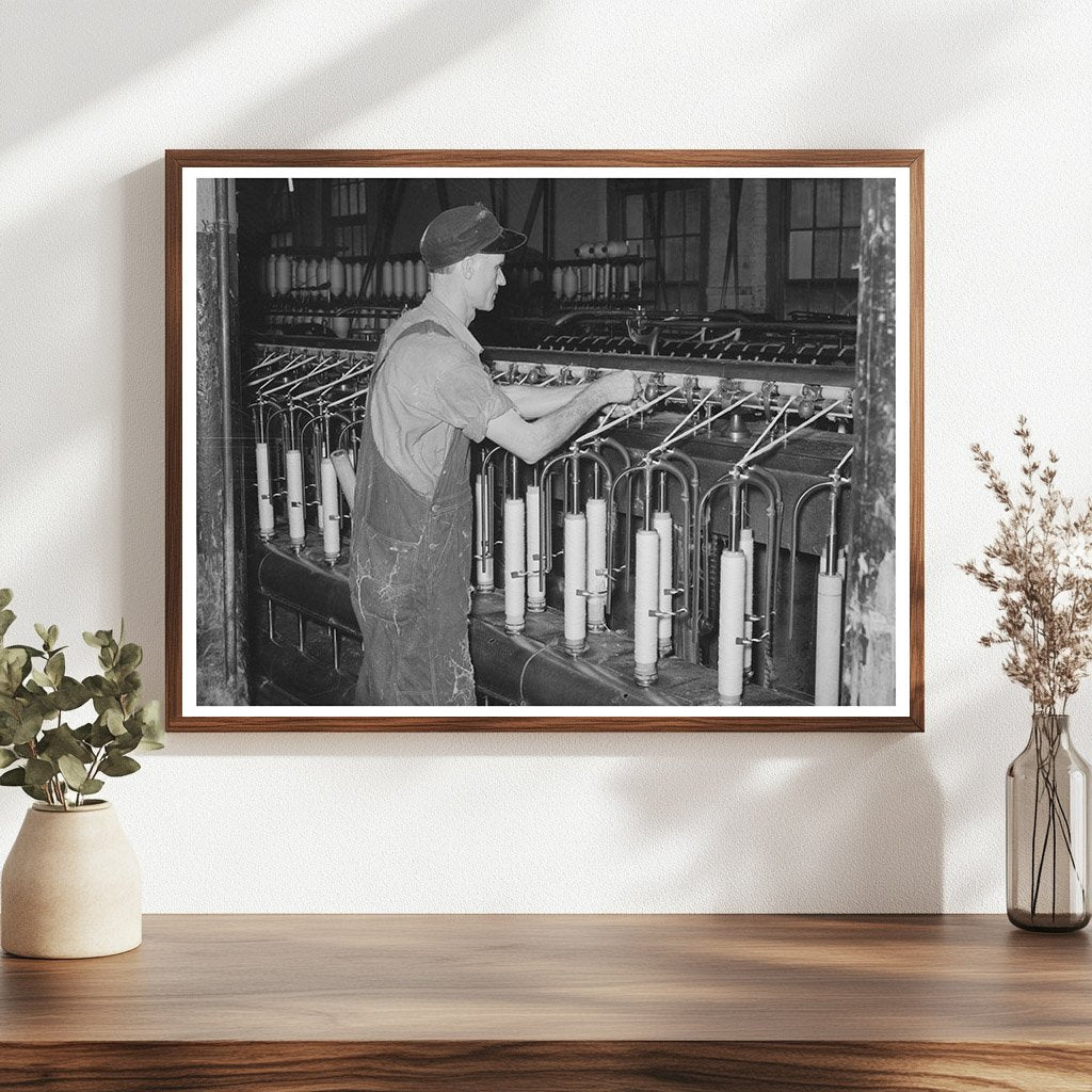 Cotton Rope to Thread Process Laurel Cotton Mills 1939 - Available at KNOWOL