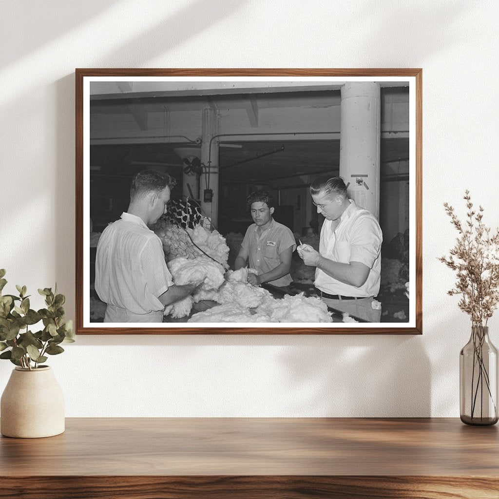 Cotton Sampling Expertise in Houston Texas 1939 - Available at KNOWOL