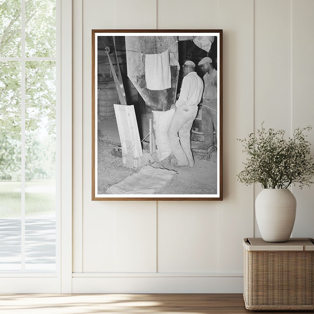 Cotton Seed Meal Production in McLennan County Texas 1939 - Available at KNOWOL