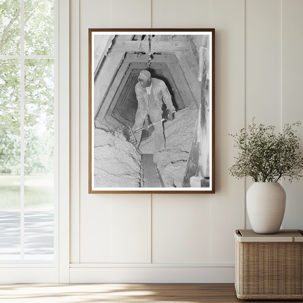 Cotton Seed Processing at Texas Oil Mill November 1939 - Available at KNOWOL