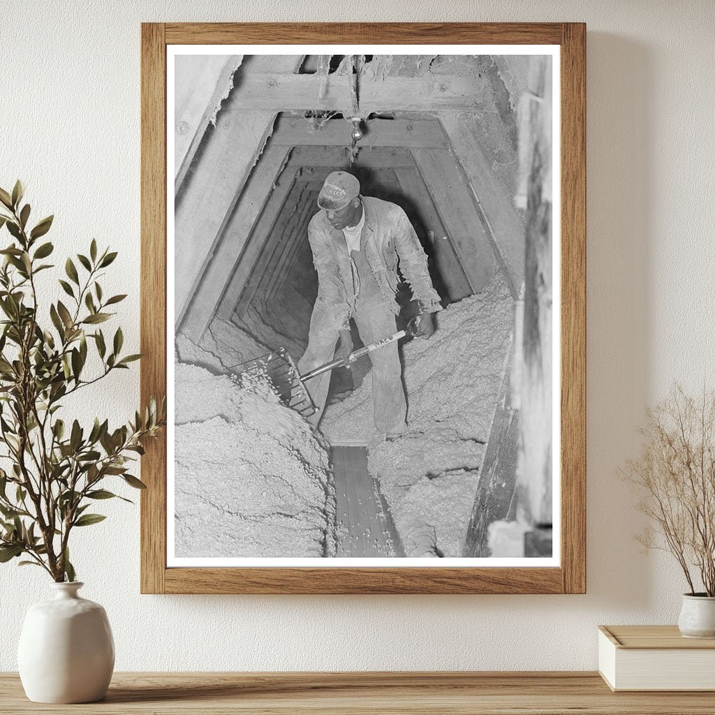 Cotton Seed Processing at Texas Oil Mill November 1939 - Available at KNOWOL